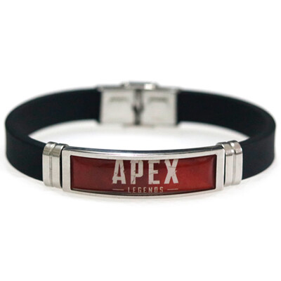 

Legend escape Game Silicone Wristband Bracelet Stainless steel Vintage