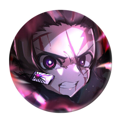 

zhongjiany Anime Demon Slayer Kimetsu no Yaiba Kamado Tanjirou Pin Button Brooch Badge