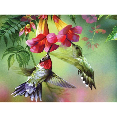 

5D DIY Full Drill Diamond Painting Spring Bird Cross Stitch Embroidery Kits