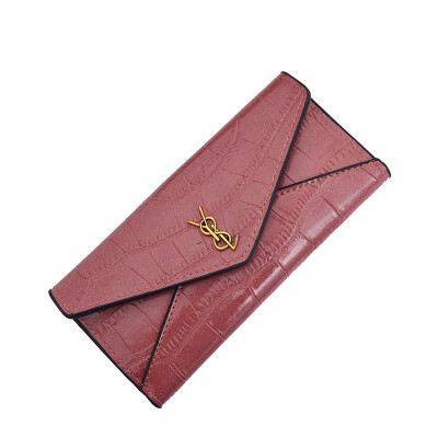 

Korean womens wallet card long change foreskin clip small bag slim 30 wallet fashion