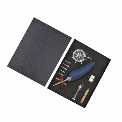

Retro Calligraphy Quill Feather Dip Pen Writing Ink Set Fountain Pens