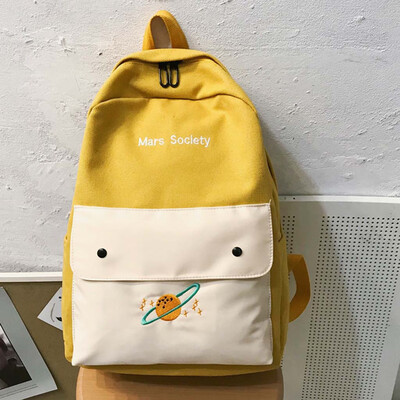

Tailored Women 2019 New Fashion Canvas Backpack Campus Student Bag Casual Backpack