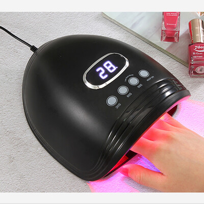 

〖Follure〗60W Cordless LEDUV Nail Lamp Gel Polish Nail Light Dryer Wireless Rechargeable