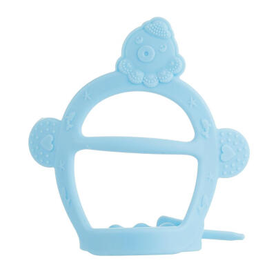 

Baby Teethers Silicone Safety Soother Teething Chewable Nursing Pacifier