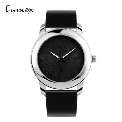 

Qixi Festivals gift translation Enmex all-black lens concept tonal watch movement digital tide cool watch