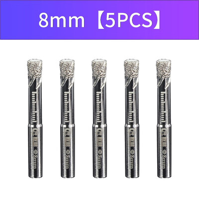 

JIANGCHENG Vacuum Brazed Dry Drill Diamond Hole Saw with Wax Filling Diamond Core Drill Bits Set for porcelain ceramic tile