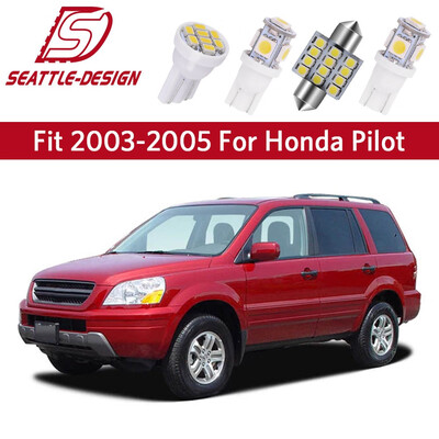 

16pcs White LED Bulbs Dome Interior Light Package Kit For Honda Pilot 2003-2005