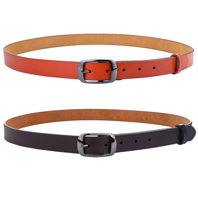 

Mens leather belts Leather automatic buckles without buckle belts Business belt strips without head pants 14 lines