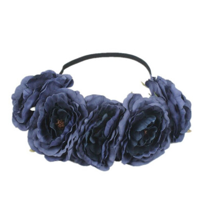 

〖Follure〗Fashion Women Wedding Flower Hair Garland Crown Headband Floral Wreath Hairband