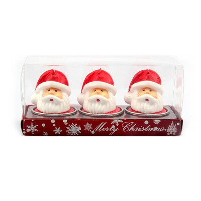 

Christmas supplies hotel restaurant scene layout Christmas decorations Christmas candles will not fall out Pinecone 3 packs