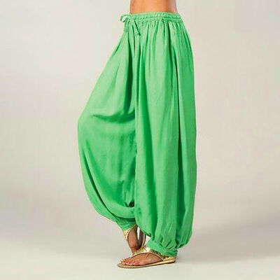 

HAREM TROUSERS Ali Baba Pants Aladdin Afghan Genie Hippy Yoga Jumpsuit Cotton