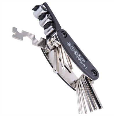 

Bicycle Repair Kit Wrench Screwdriver Chain Carbon Steel Multifunction Tool