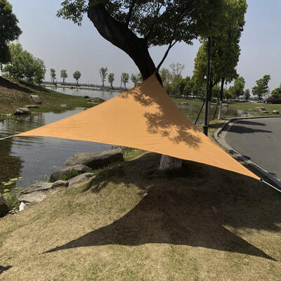 

Greensen Outdoor Sun Shade Sails Canopy Cover Net Triangle Shape for Patio Garden 333M