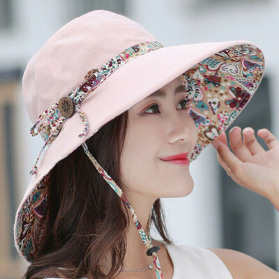 

Fashion Hats for Women Summer Wide Brim Ladies Fedora Sun Hat Caps Outdoor New