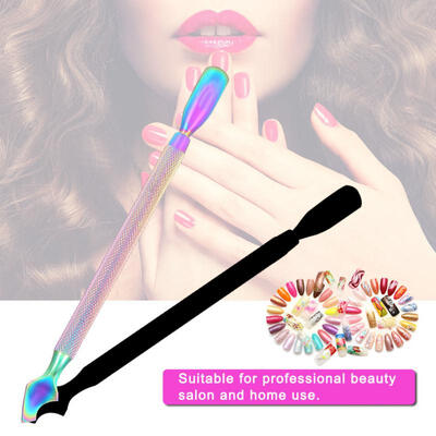 

Greensen Stainless Steel Cuticle Pusher Dead Skin Remover Nail Art Manicure Tool
