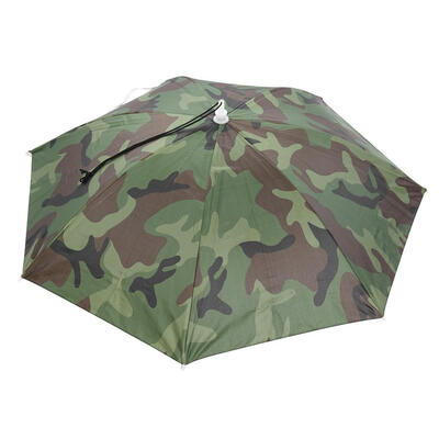 

Umbrella Hat Foldable Outdoor Sun Shade Waterproof Camping Headwear Cap