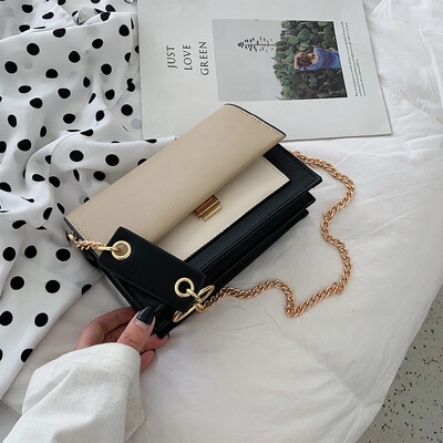 

Advanced sense bag female bag 2019 new wave Korean version of the wild Messenger bag fashion foreign gas chain shoulder small square bag