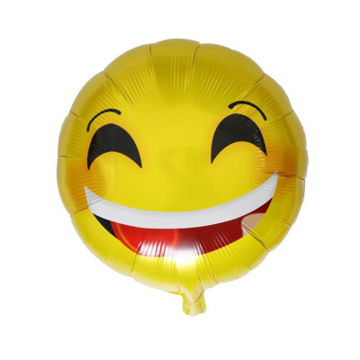 

FUNNYBUNNY 18" Foil Reusable Emoji Funny Faces Happy Birthday Party Balloons Party Supplies