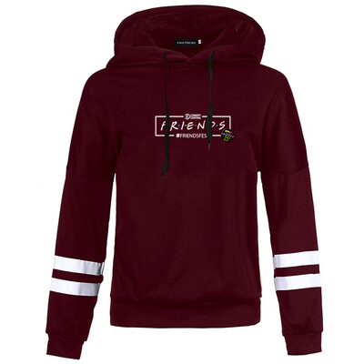 

Autumn Winter Celebrating 25 Anniversary Friends Letter Printed Hoodie