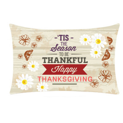 

Tailored Thanksgiving Rectangle Super Cashmere Pillow Cases Cushion Covers