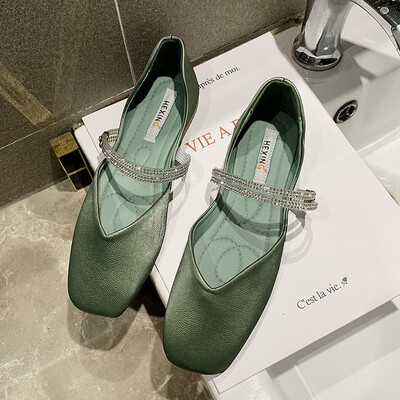 

Single shoe female fairy wind ins tide 2019 new summer fashion Joker net red gentle temperament super fire flat shoes