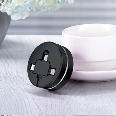 

USB Cable 3 IN1 Type-c Lighting Micro USB Charging Data Cable For Android IPHONE-1m