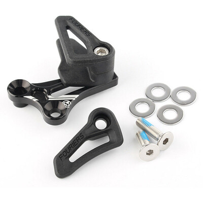 

AL 6061-T6 Aluminum Alloy Black Chain Guard Set For Fouriers Mountain Bike