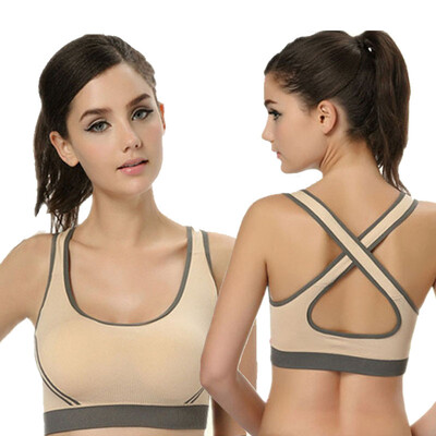 

〖Follure〗Women Padded Bra Top Athletic Vest Gym Fitness Sports Yoga Stretch