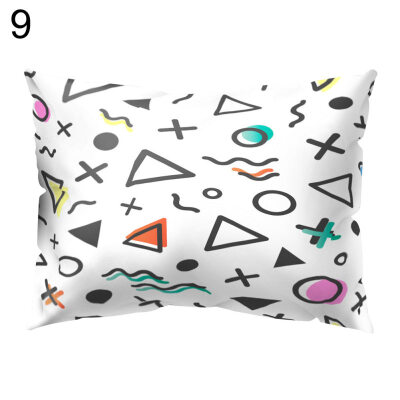 

Colorful Symbol Small Fish Throw Pillow Case Cushion Cover Sofa Bed Home Decor