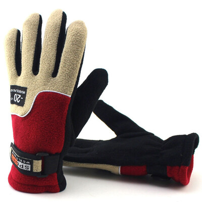 

11 Styles Fashion Durable Fleece Winter Adult Windproof And Antifreeze Gloves Unisex Winter Warm Skiing Gloves
