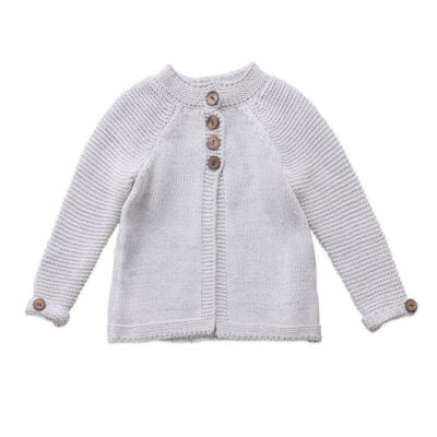 

New Toddler Kids Girls Off-white Cloak Sweaters Knitwear Coat Clothes Outfits Hot