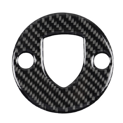 

Replacement For Porsche Macan Steering Wheel Emblem Decoration Carbon Fiber 3D Stickers Auto Parts
