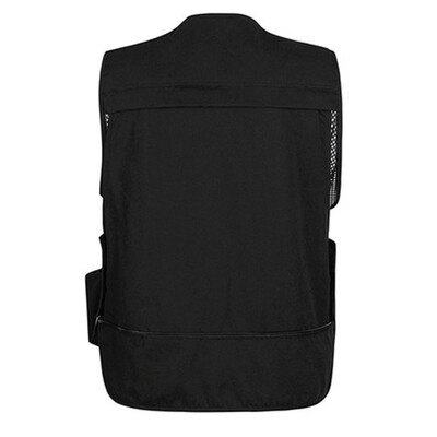 

Breathable Fishing Thin Vest Mutil-Pocket Photography Waistcoat Jacket PLUS Size
