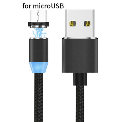 

Sovawin 1m Magnetic Micro USB Cable Mobile Phone Charger 2A Type c Android Fast Charging for Iphone 7 6s for Samsung for Xiaomi