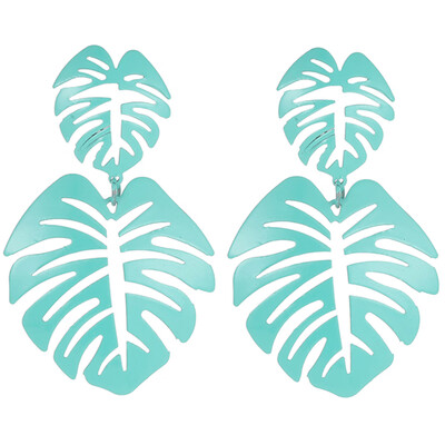 

Acrylic Earrings for Women Drop Dangle Leaf Earrings Resin Minimalist Bohemian Statement Jewelry