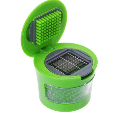 

Home Kitchen Garlic Press Chopper Slicer Hand Press Presser Grinder Crusher Tool