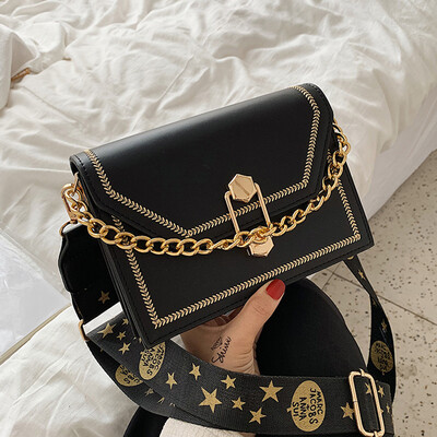 

Net red small bag 2019 new handbag summer small fresh messenger bag Joker chain shoulder bag