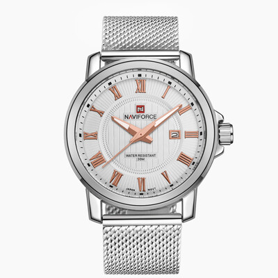 

Lingxiang 052 quartz steel belt watch waterproof quartz watch mens student table