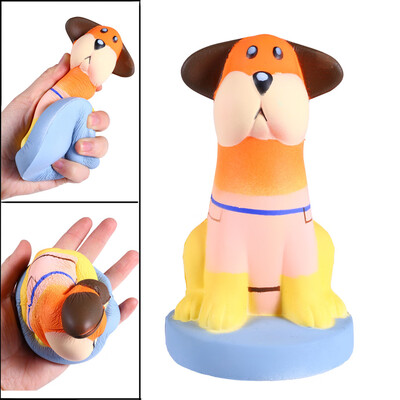 

YIWULAKawaii Anti-stress Dog Slow Rising Squeeze Relieve Squishies Fun Kids Toys