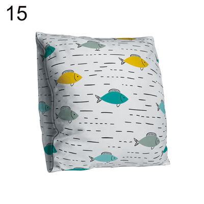 

Double-sided Print Geometric Fish Throw Pillow Case Cushion Cover Bed Car Decor