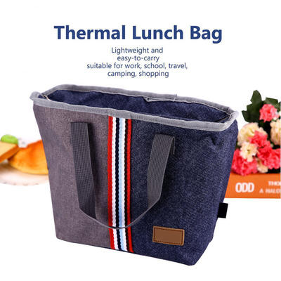 

Greensen Thermal Insulated Cooler Lunch Bag Travel School Picnic Food Storage Case Container