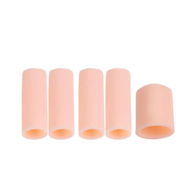 

5pcs Gel Finger Cots Cover Protector Support Hand Moisturizer Finger Sleeve