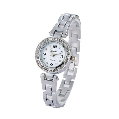 

Luxury Watches Women Top Brand Lvpai Ladies Quartz Wristwatch Rhinestone Rose Gold Alloy Strap Fashion Clock Zegarki Damskie