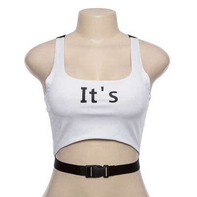 

Sexy Rushed Slim Cotton Crop Top Y Bandage Women Letter Summer Top Women Casual Sporty Beach Tank Top Cropped feminino