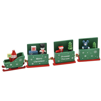 

Toponeto Christmas Decorations Christmas Woods Small Train Children Kindergarten Festive