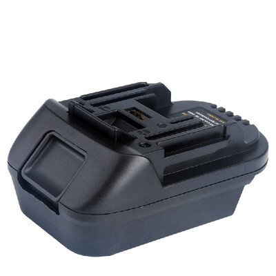 

DM18M Battery Converter Adapter for Makita 18V Lithium-ion Power Tools Convert Milwaukee 18V or Dewalt 20V Lithium-ion Battery to