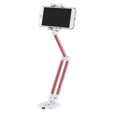 

Universal Smartphone Desktop Stand Car Phone Mount Cell Phone Holder Multi-functional Bracket 360° Rotation for Mobile Live Stream