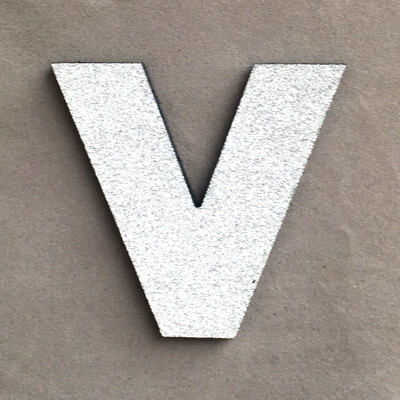 

Gobestart DIY Foam Letters Silver Alphabet Sticker Wedding Birthday Party Home Decorations