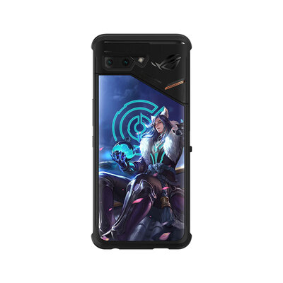 

ROG game mobile phone 2 glare intelligent protective case - Li Bai Millennium fox king glory cool lighting effect with the same mobile phone theme sound&light effect synchronization