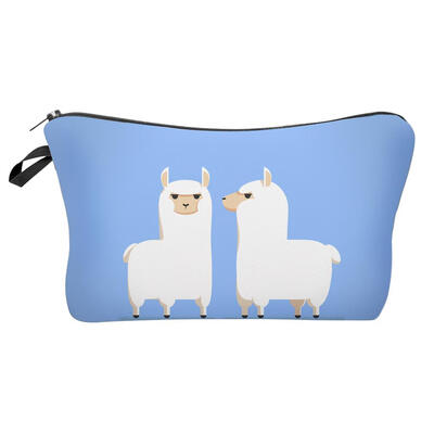 

Cute Print Makeup Bags Women Cosmetic Bag Pouch Travel Zipper Ladies Clutch
